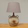 Lampe en grès céramique moderniste a deux anses  année 50