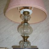 Pink table lamp