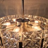 Vintage Hillebrand crystal chandelier, 1960s