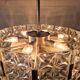 Lustre en cristal Hillebrand vintage, années 1960