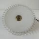 Antique vintage opaline lace pendant light 25 cm