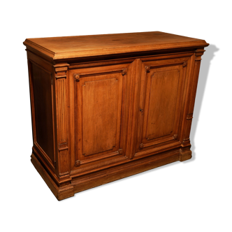 Solid oak chest