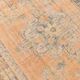 7x10 Vintage Peach Beige Large Area Turkish Vintage Rug, 195x313Cm