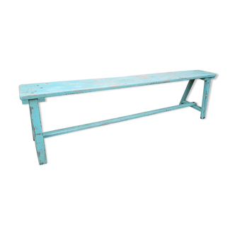 Banc en bois banc de ferme patine ancienne