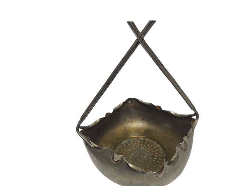 Sucrier Art Nouveau, Suède, années 1950