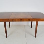 Table à manger extensible Art déco, conçue par Jindrich Halabala, années 1940.
