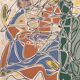 Pierre clamagirand, known as clama (1934-2015). mixed media.