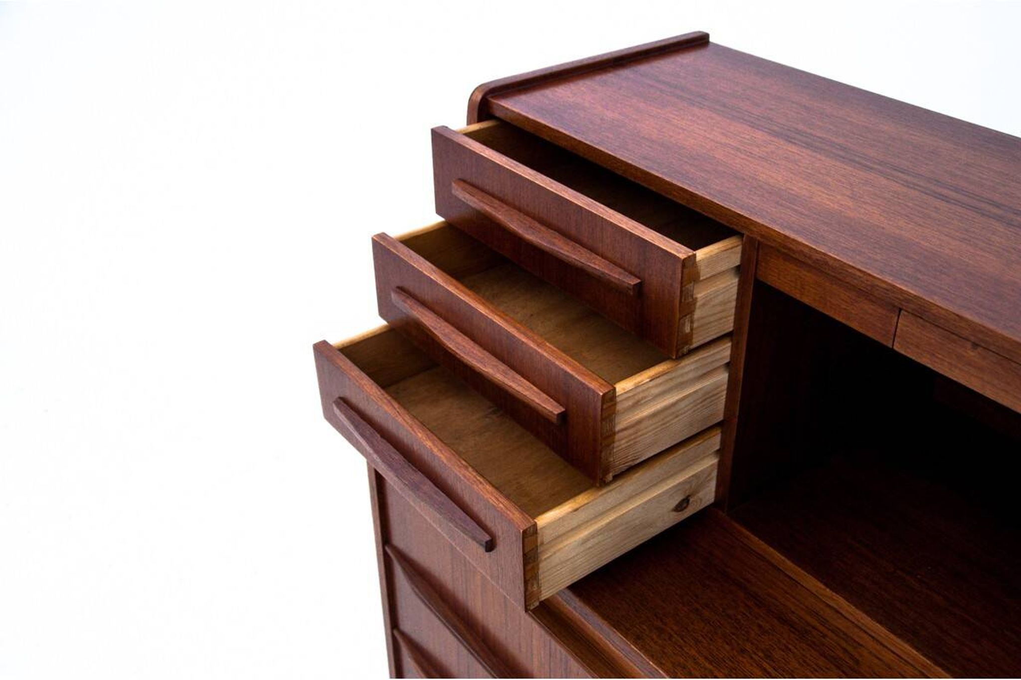 Teak writing desk, Danish design, 1960s.