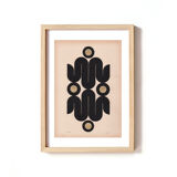 Collage on paper 20x30cm, signed Eawy