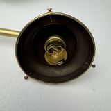 Ancienne lampe potence & opaline xl vintage