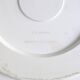Round mirror Gilac white plastic 70s - 51 cm
