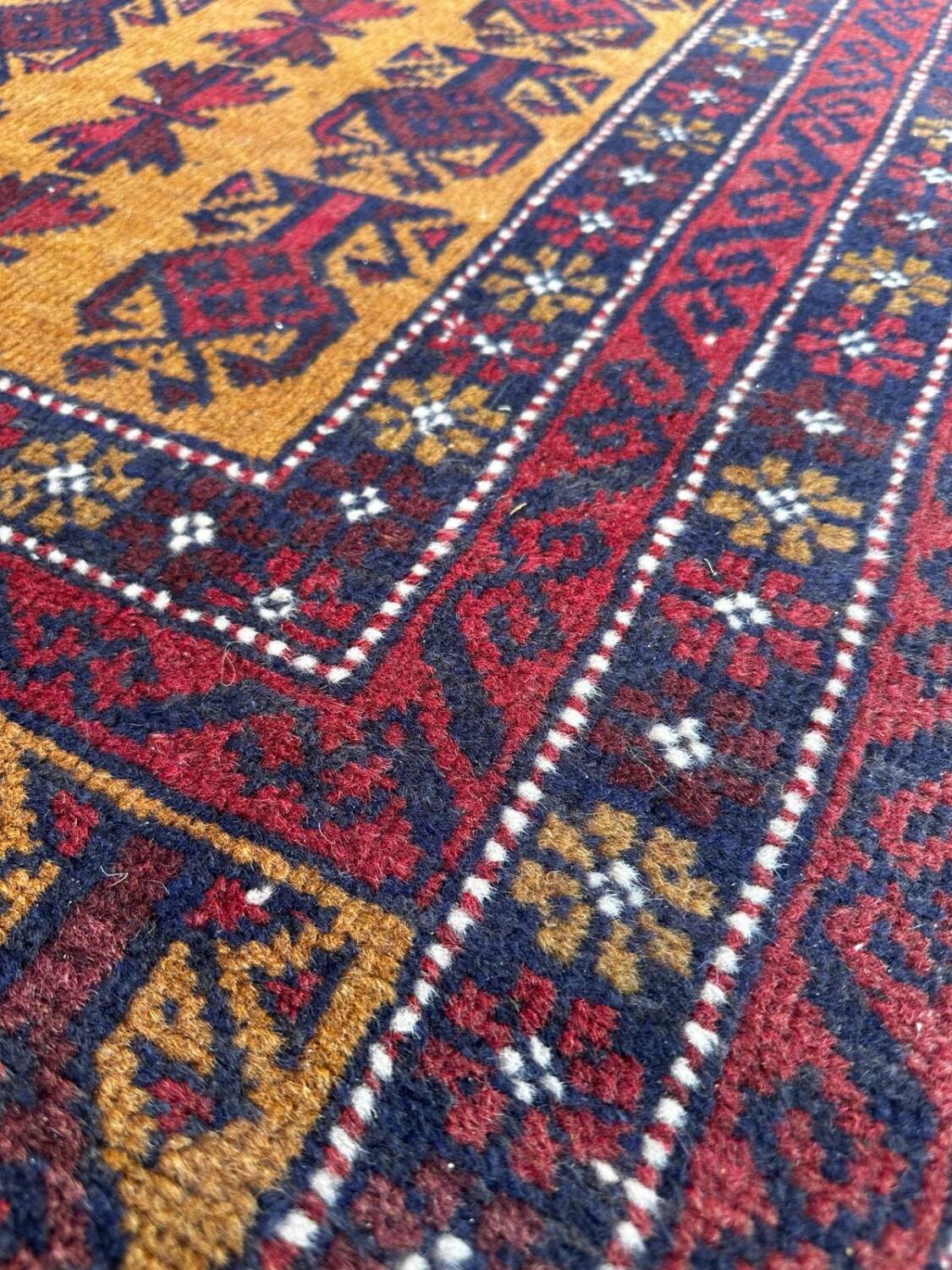 Handmade Afghan rug