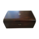 Large old cabinet in mahogany. Interior blonde wood.