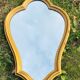 Miroir ancien en bois doré 52x35cm