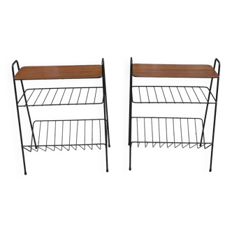 Pair of vintage bedside tables, 1960s.