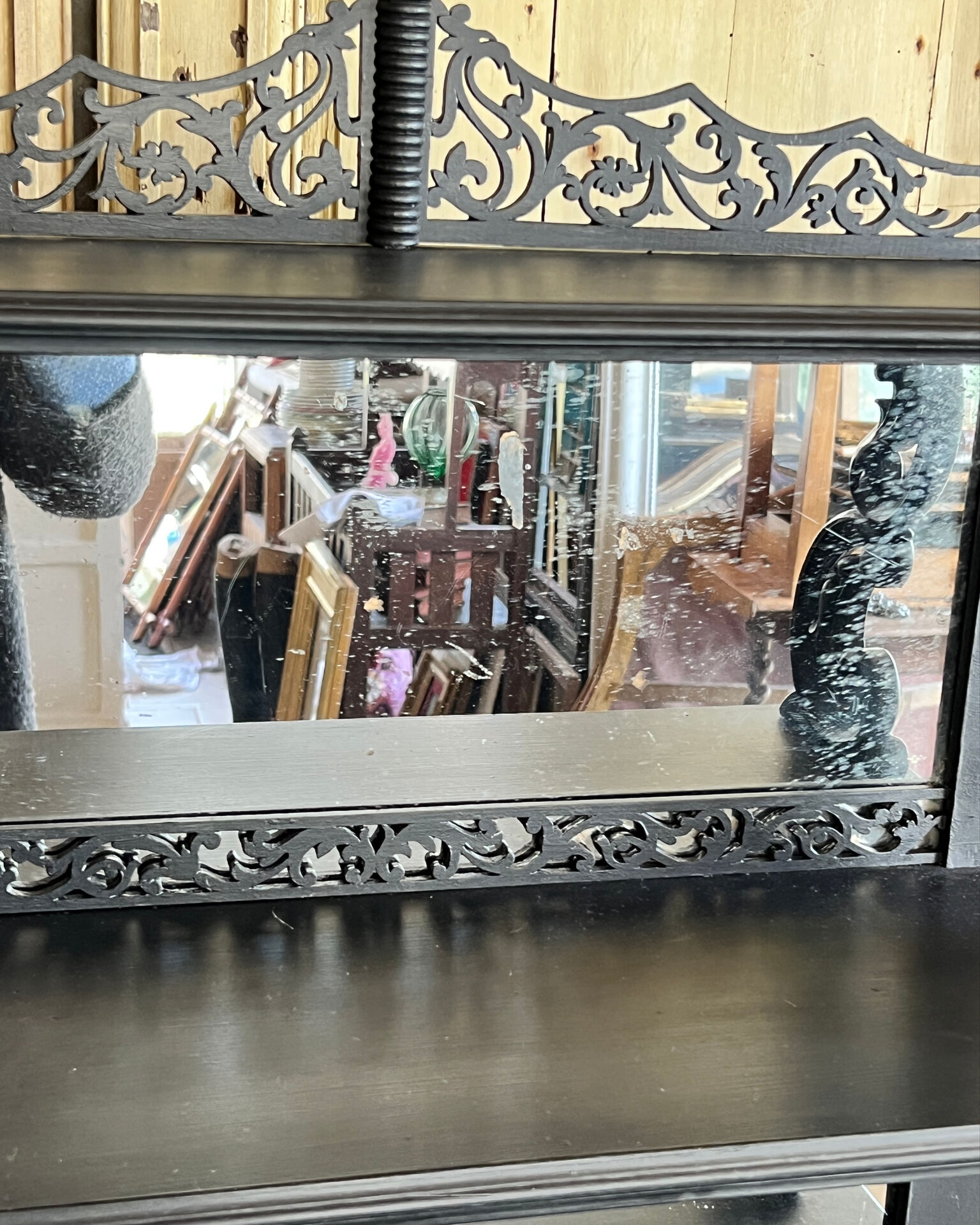 Antique display cabinet