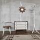 Commode en teck et tiroirs formica blanc - 1960