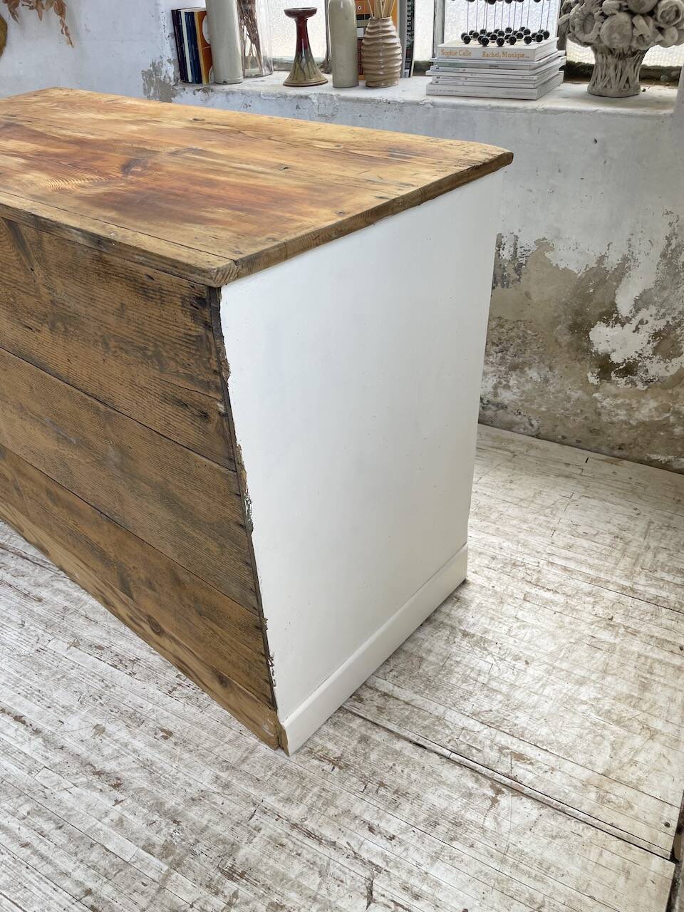 White patina sideboard craft furniture