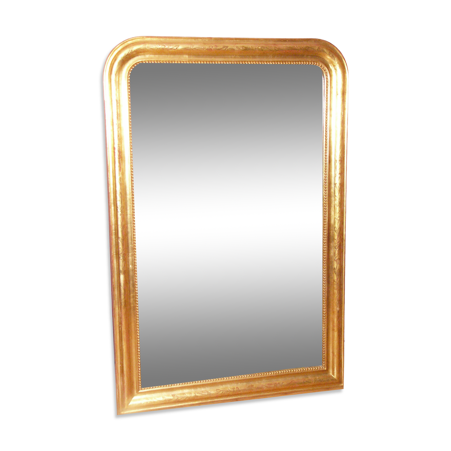 Golden mirror - 138x92cm