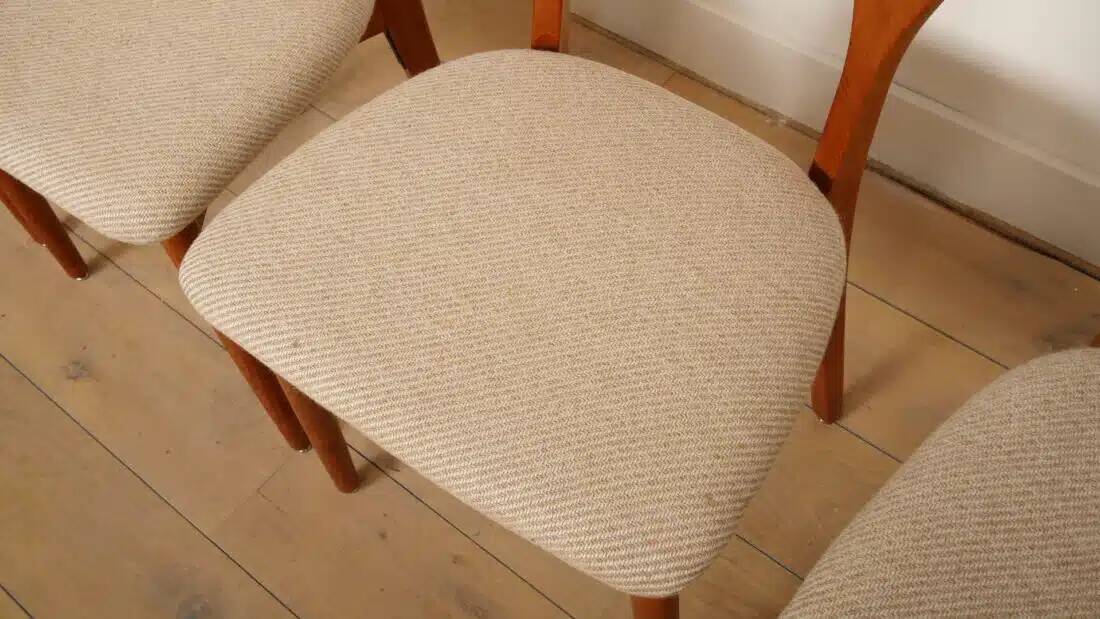 6 x dining chair | Koefoeds Hornslets | Niels Koefoed | Model Peter | Teak