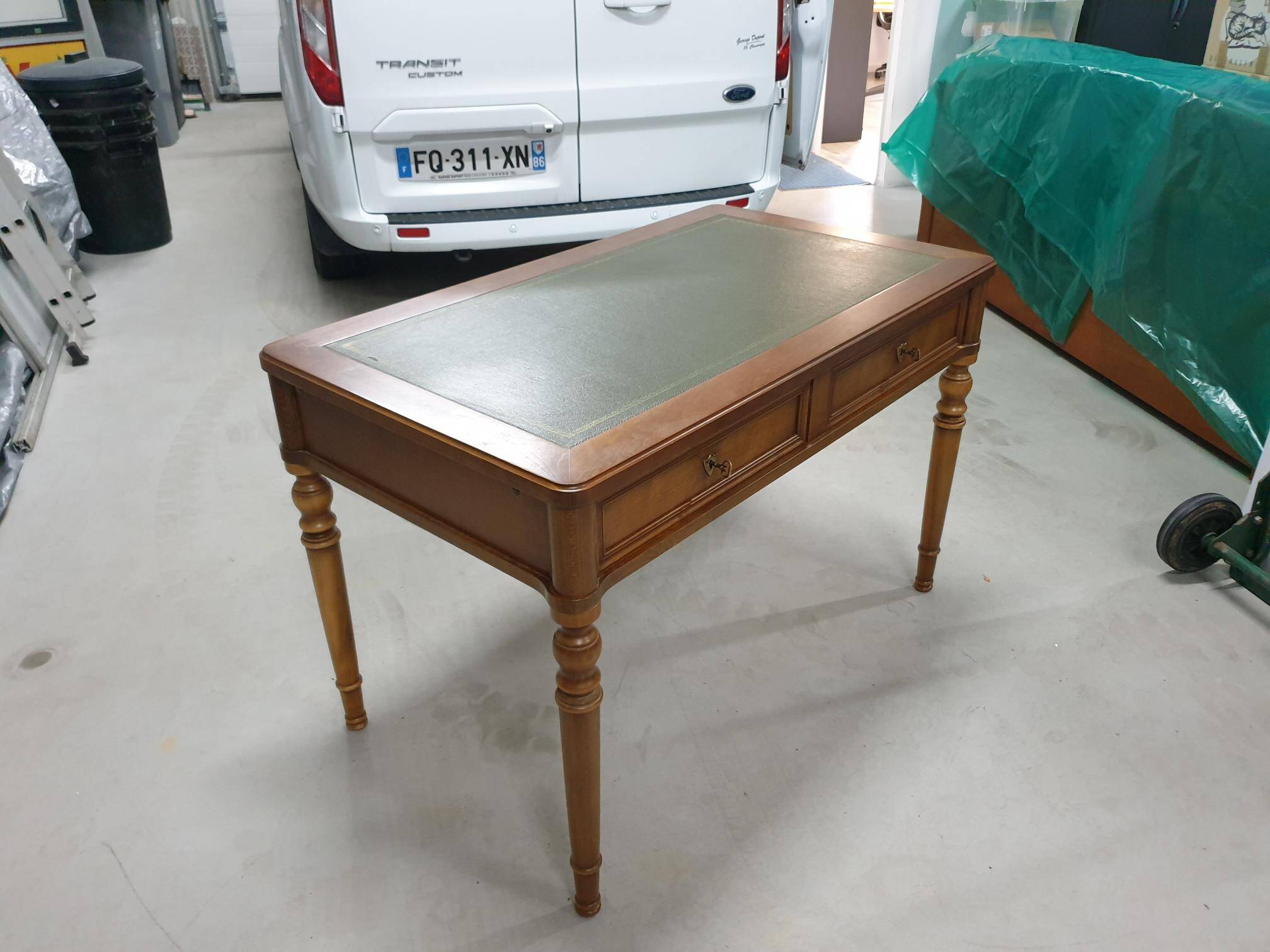 Birk desk and grange brand armchair