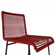 Tabouret de bar bordeaux boqa