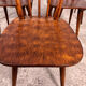 Set of 6 Fanett bistro chairs from the 1960s.