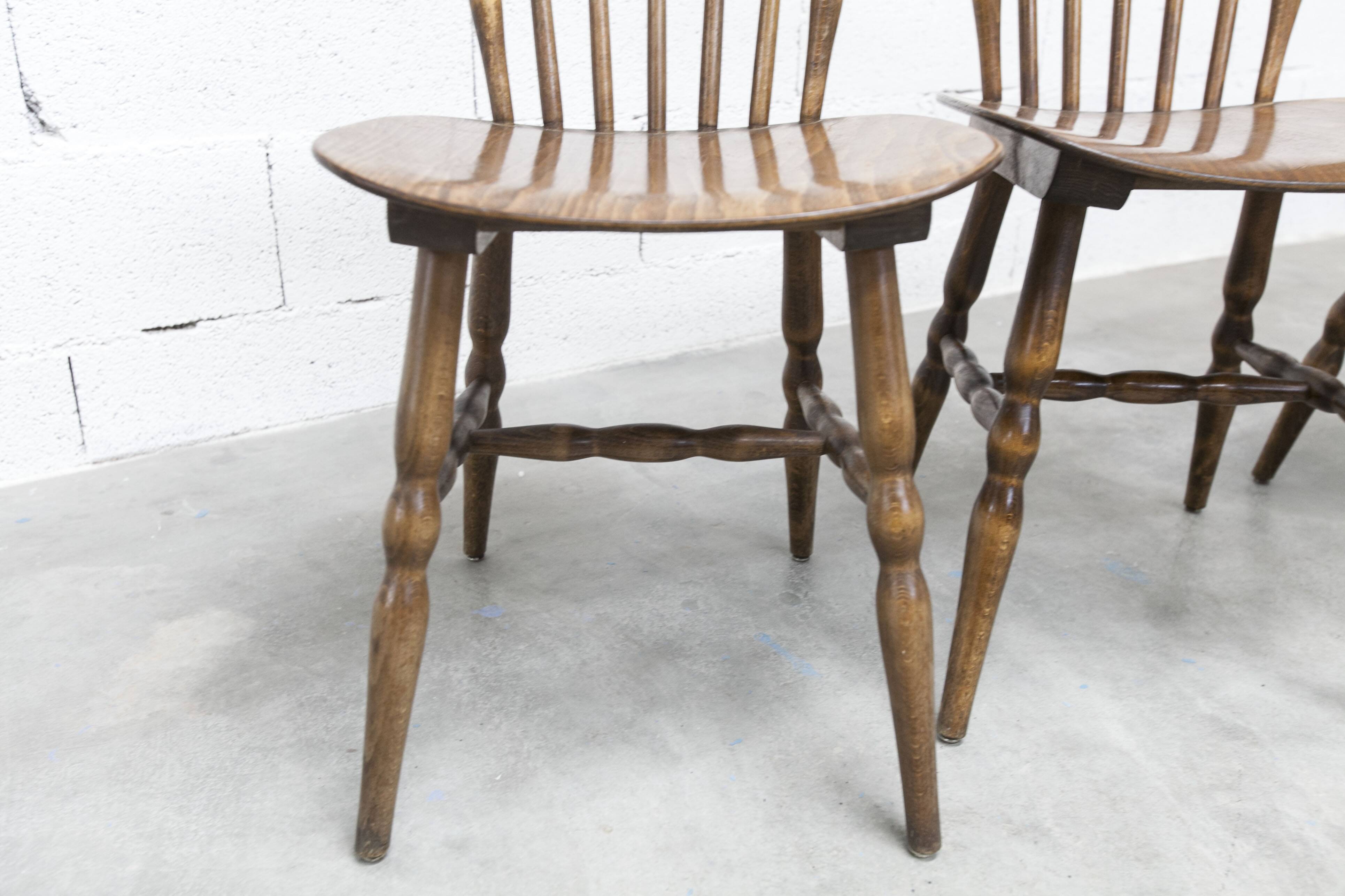 Set of 4 Baumann chairs, Florida model, 1970, superb condition