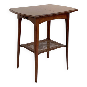 Extendable mahogany side table from the 1930s