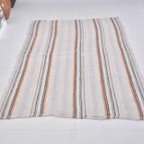 Tapis Kilim Oushak d'Anatolie à rayures