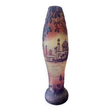 Vase in glass paste – camille trutié de vareux, known as devez (1872–1942)