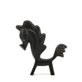 Stylized bronze horse sculpture, 1950s