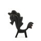 Stylized bronze horse sculpture, 1950s