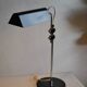 Vintage black modernist table lamp 50 1950 Bauhaus