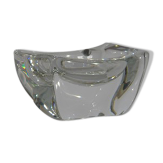 Daum France 70s Crystal ashtray