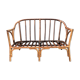 Banquette rotin