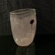Bubbled glass vase