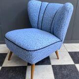 Blue cocktail chair 1950s