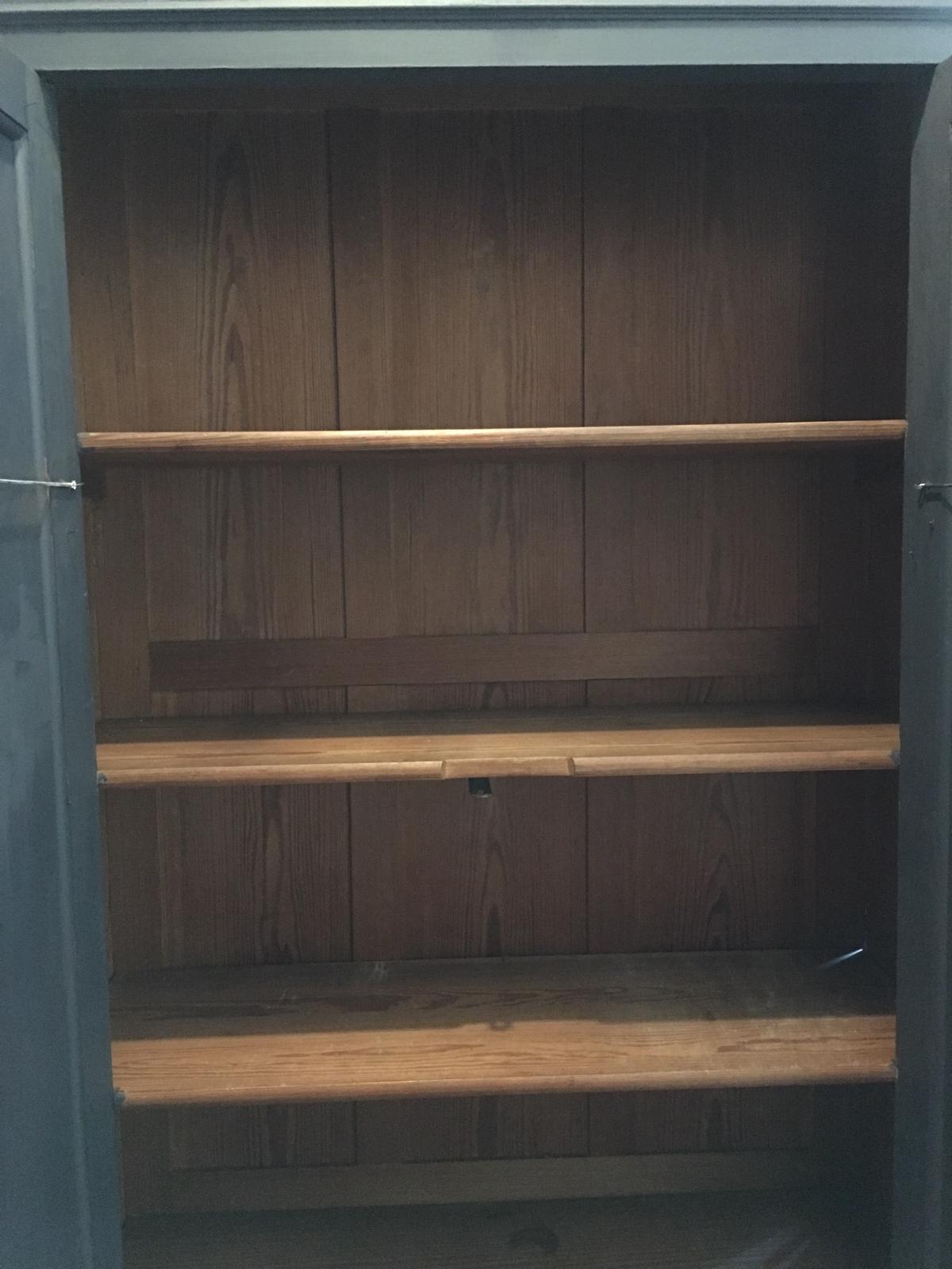 Midnight blue cabinet