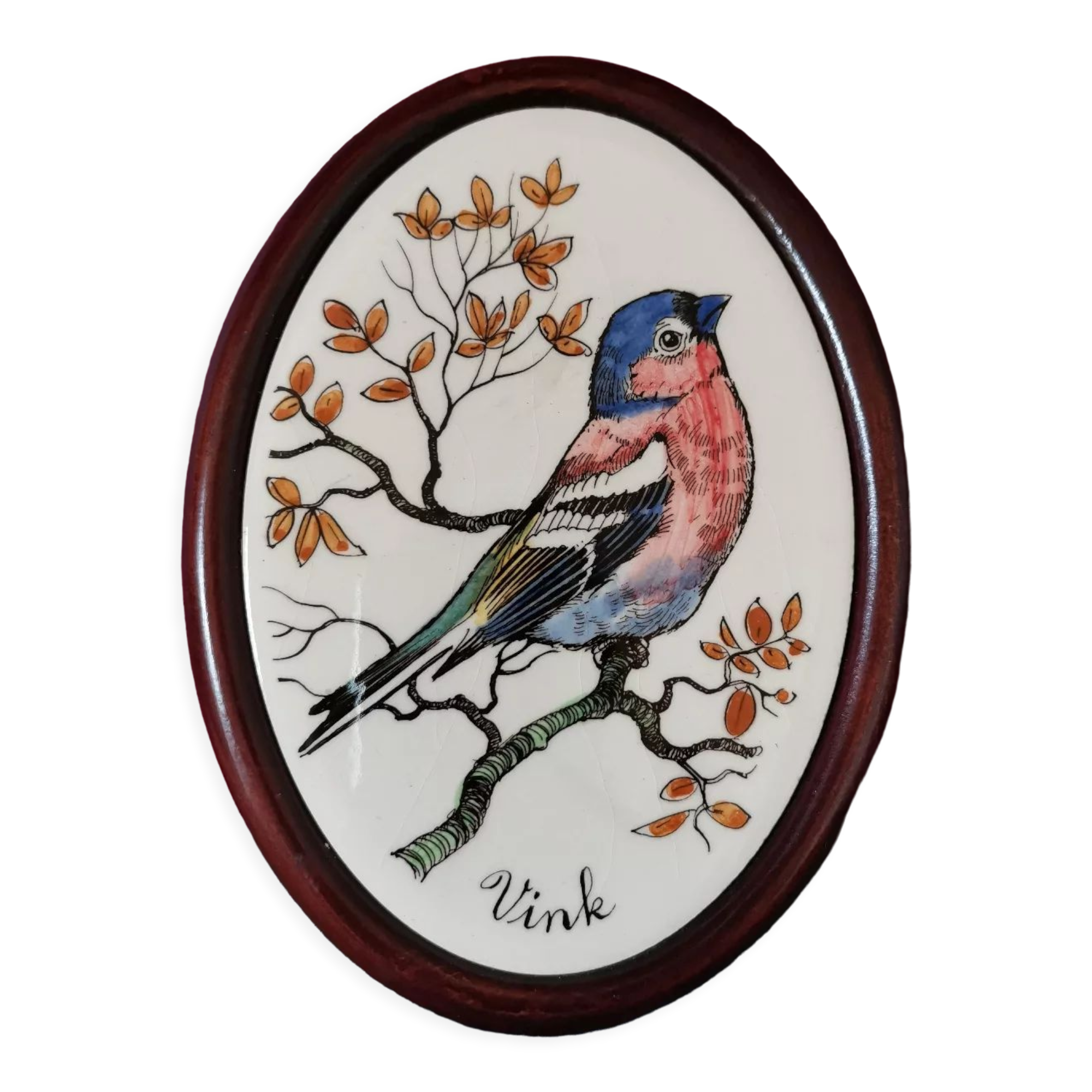 Bullfinch bird frame