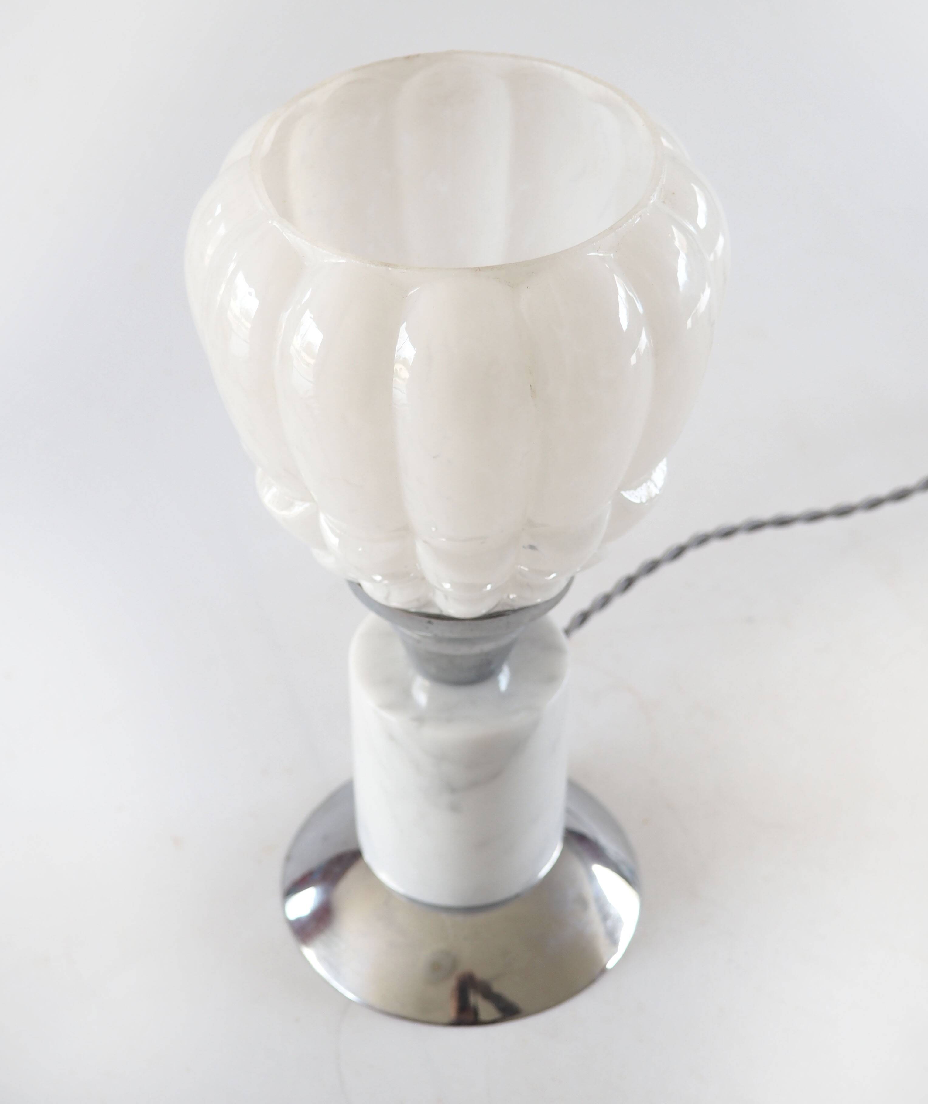 Clichy marble and glass creative lamp