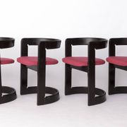 Set of 4 Rare 1950s Dining Chairs | German Vintage Mid-Century Modern