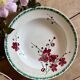 Set of 6 mismatched vintage soup plates