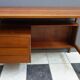 Scandinavian style wood desk 1960s