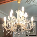 Murano grapefruit chandelier