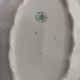 White earthenware vegetable dish, Maekin England