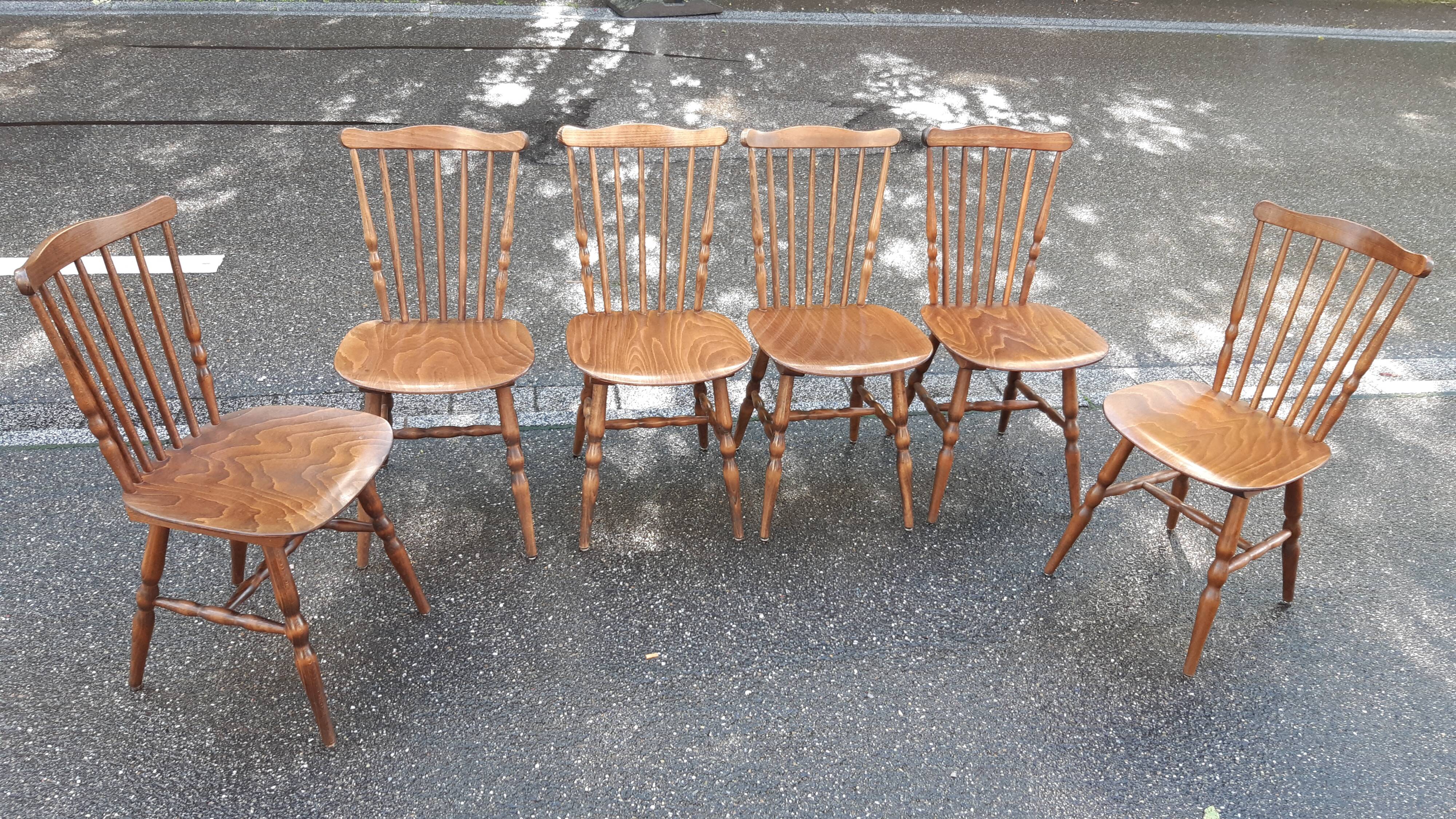 Set of 6 Baumann Florida chairs