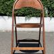 6 wooden folding chairs Stol Kamnik Yugoslavia design Zascitni Zhak