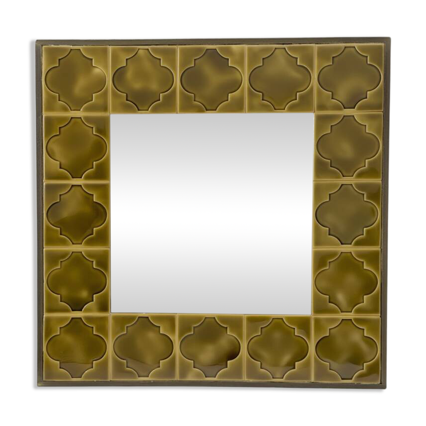 Square ceramic mirror