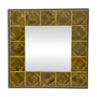 Square ceramic mirror
